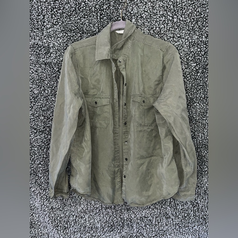 Aeropostale- Green ButtonUp